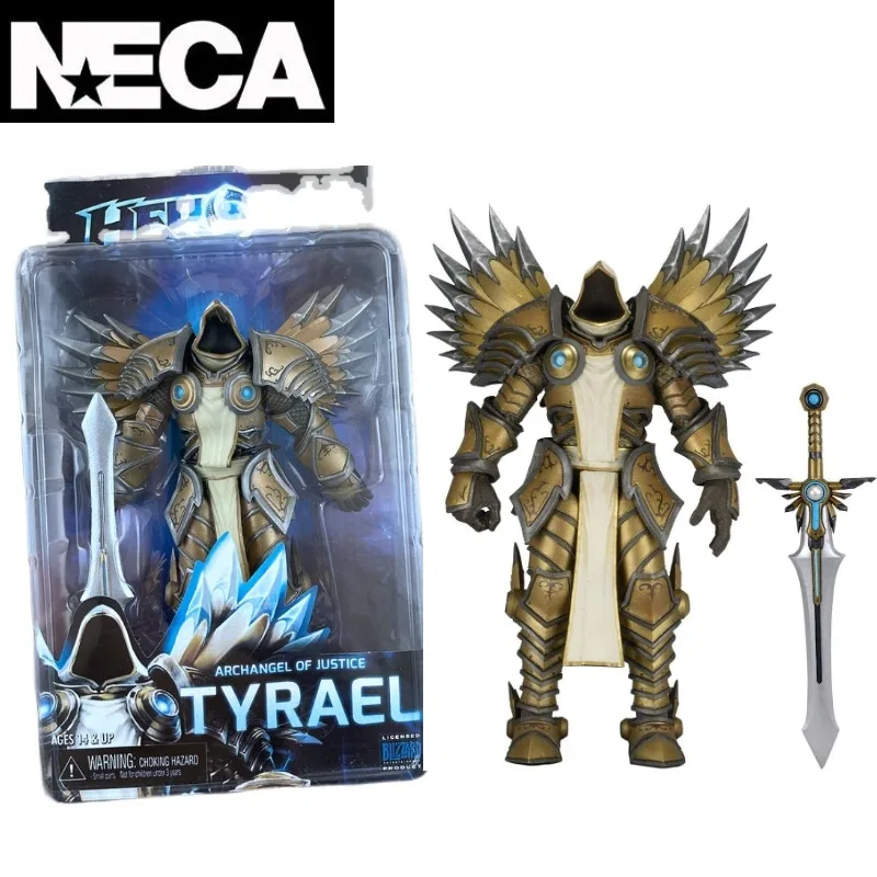 

In Stock NECA Original Heroes of The Storm Series 2 Tyrael Action Figure 7 Inches Scale Boys Gift Collection