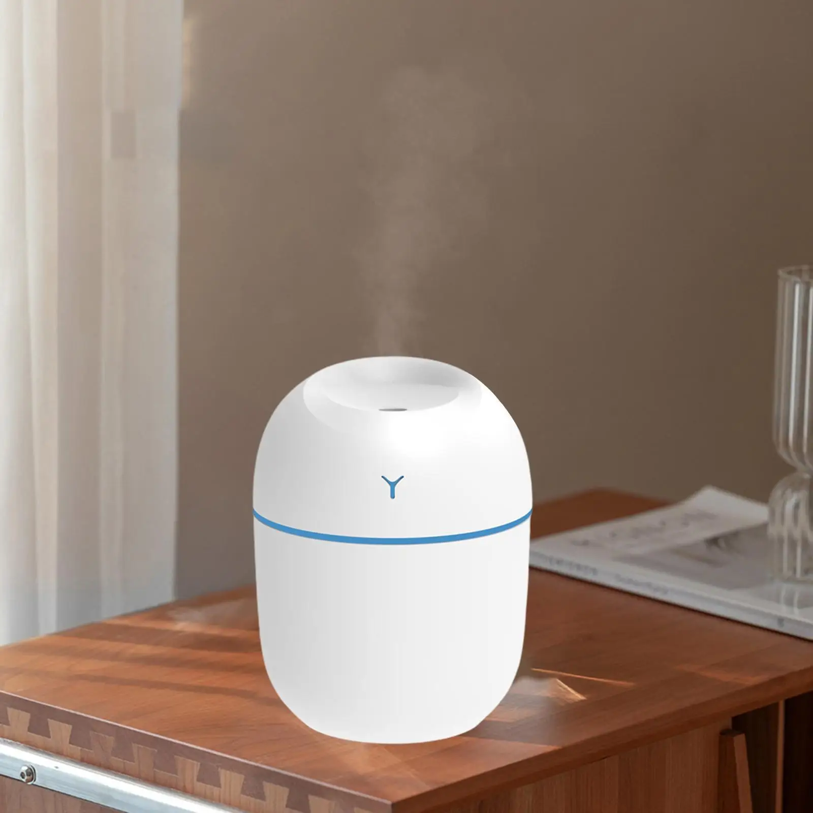 Gadgetoo Usb Mini Air Humidifier Aroma Essential Oil Diffuser For Home Car Ultrasonic Mute Mist Maker Diffuser With Led Color Lamp