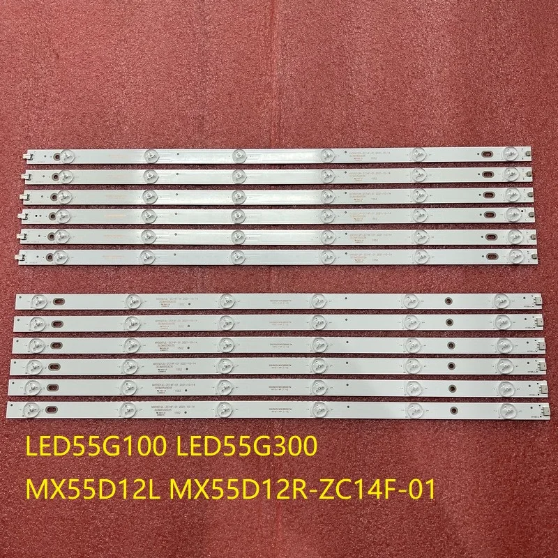 

LED Backlight Strip For Konka 55MH303ANTS F55D8000K LED55G100 LED55G300 MX55D12L MX55D12R-ZC14F-01 ZC21FG-01 303MX550036