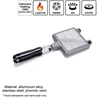 1 PCS Hot Dog Toaster Press Sandwich Maker Toaster For Kitchen And Camping Baking Tray 4