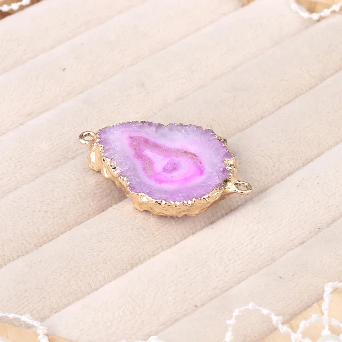 

Necklace Connector Natrual Stone Irregular Necklace For Jewelry Making DIY Necklace Bracelet Accessory