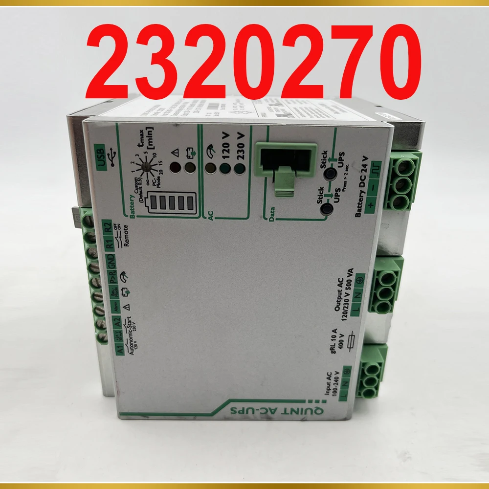 

For Phoenix Power Supply QUINT-UPS/1AC/1AC/500VA 24V 400W 2320270