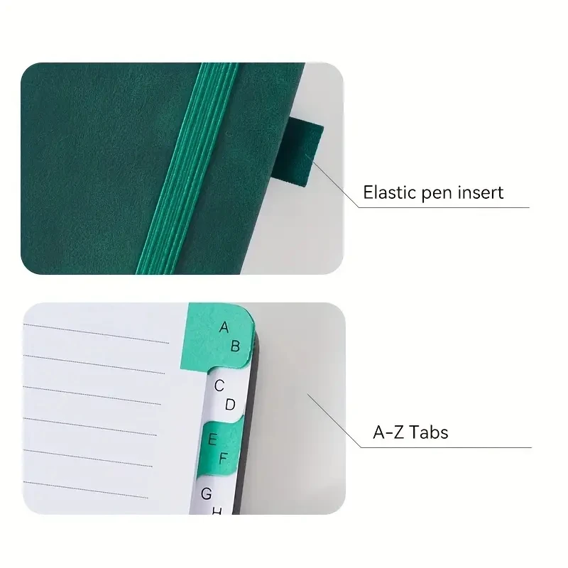 B6 Password Book With Alphabetical Tabs Notebook Hardcover Notepad Notebooks Writing Pads Office School Supplies