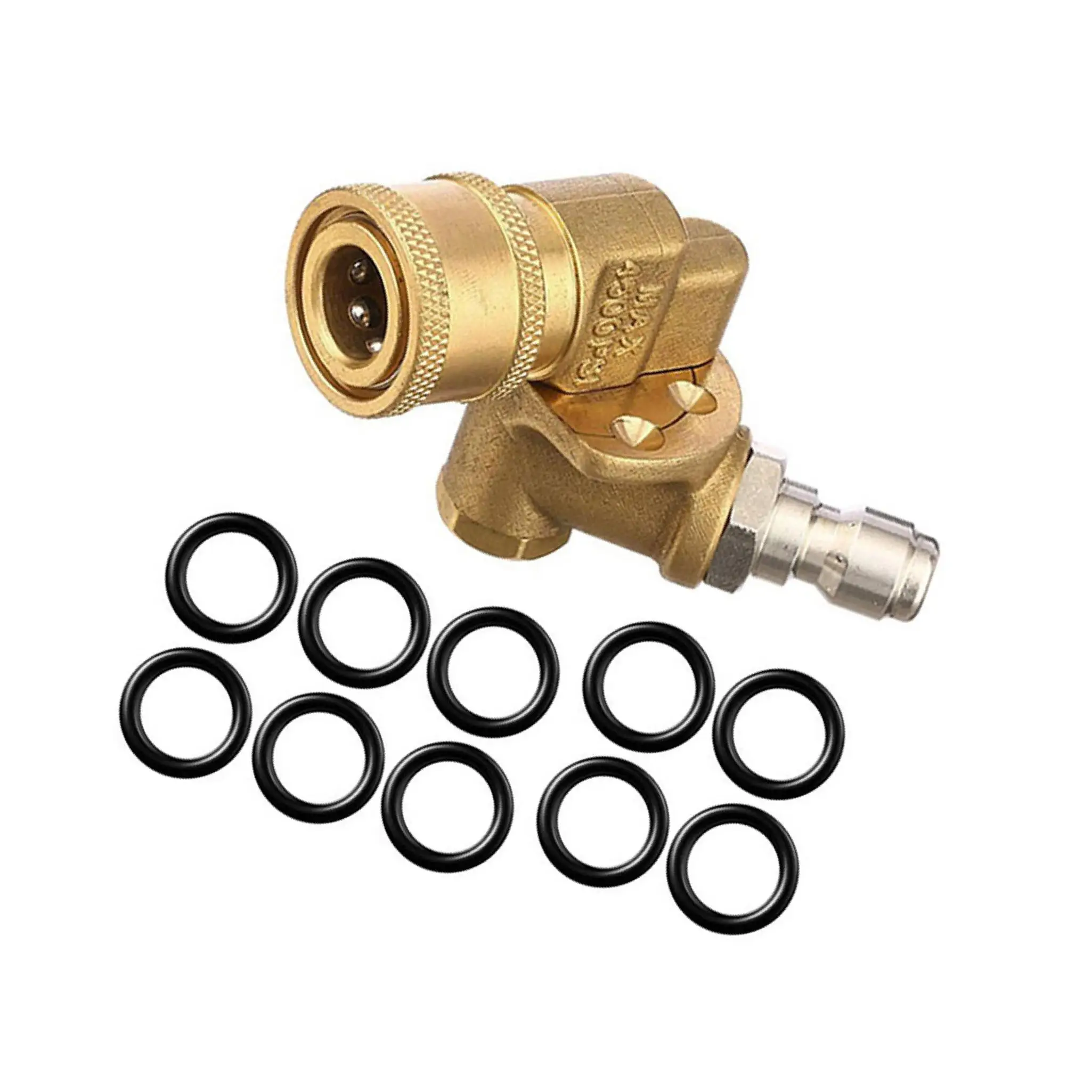 

Quick Installation High Pressure Car Washing with O Rings Rotation 1/4"