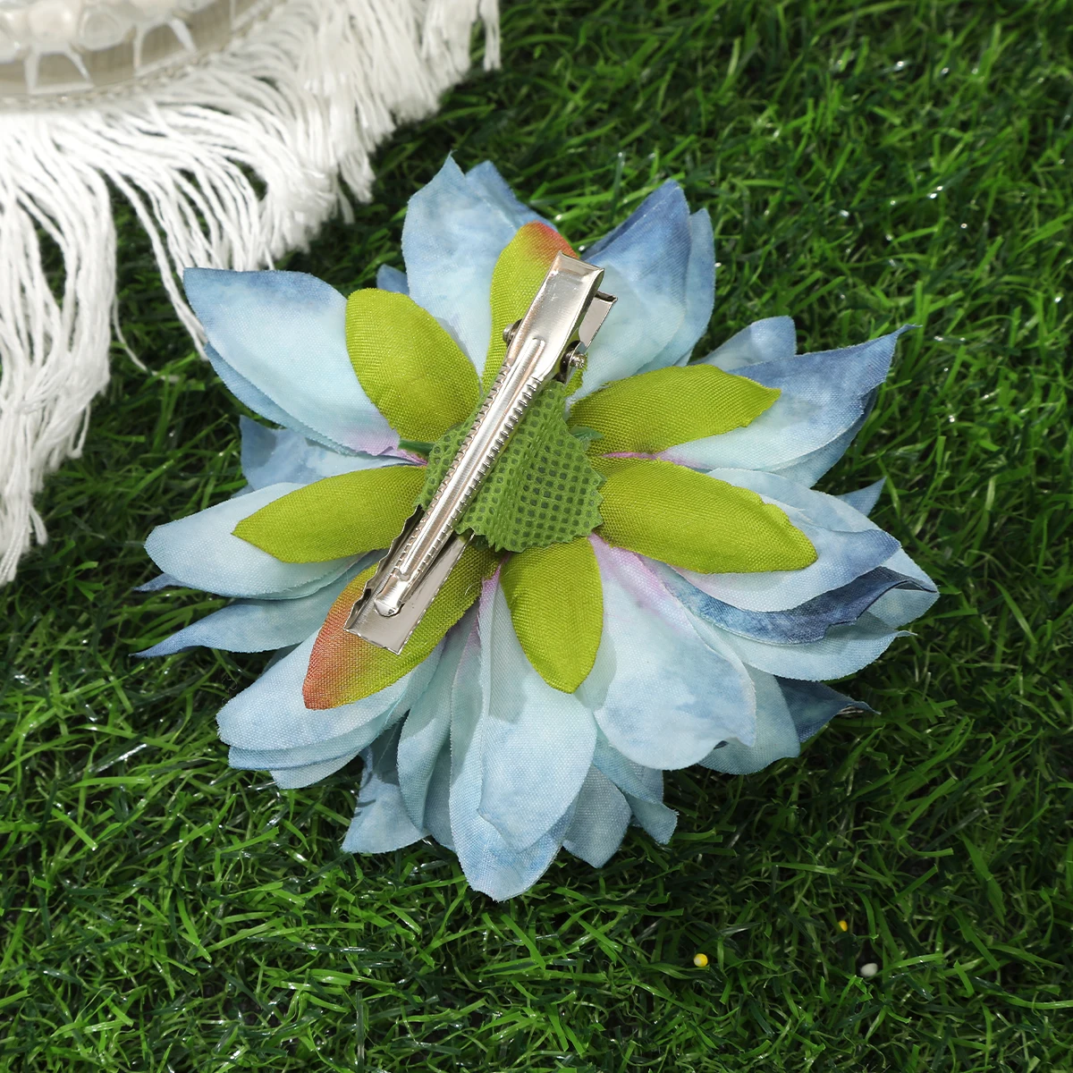 Bohemia Flower Hairpin Fashion Festival Side Clip For Women Wedding Simple Headwear Girls Fashion Hairgrips Barrette Gift