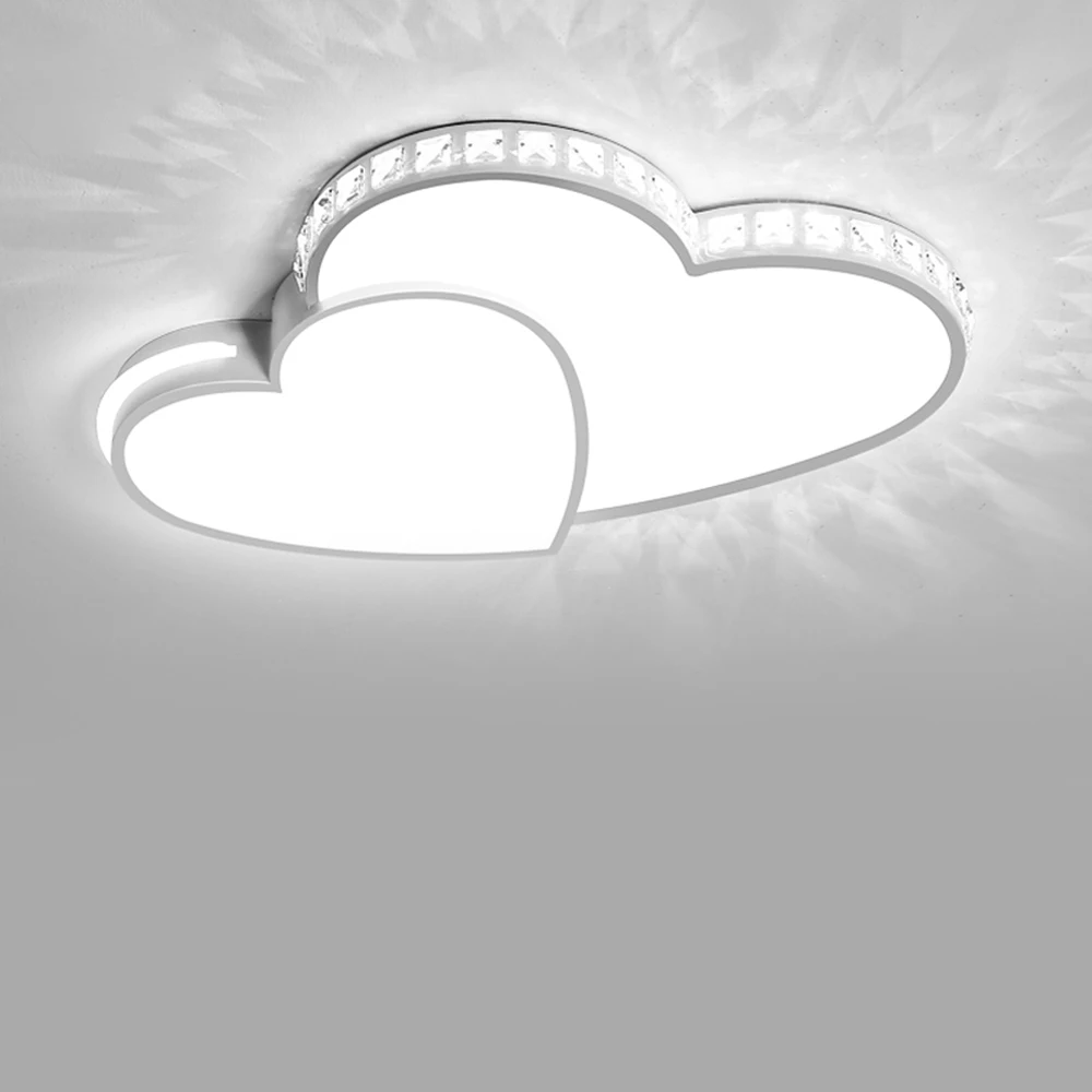 Modern Heart-Shaped LED Ceiling Light