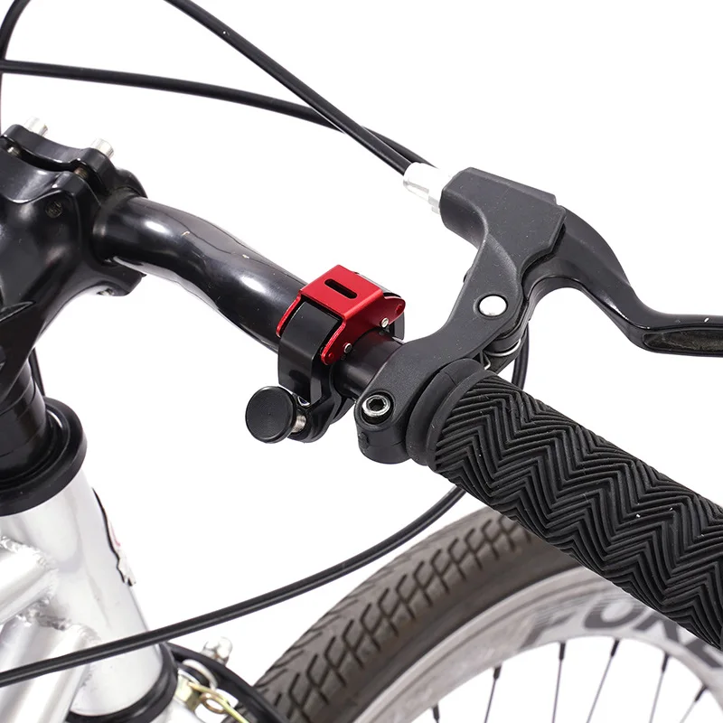 Legery Fietsbel, extreem klein, mini-fietsbel, 100 dB luid, roestvrij aluminium bel voor mountainbike, racefiets, kinderfiets, 22-24 mm stuur