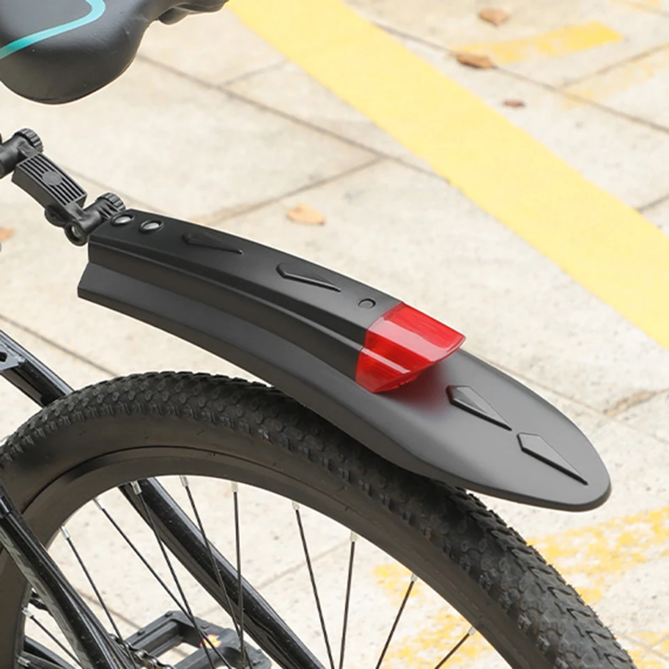 Set Parafanghi Per Bicicletta – Anteriore E Posteriore, Regolabili, Per Mountain Bike E Bici Da Strada, 20-26 Pollici (Nero, Rosso, Verde, Ecc.)