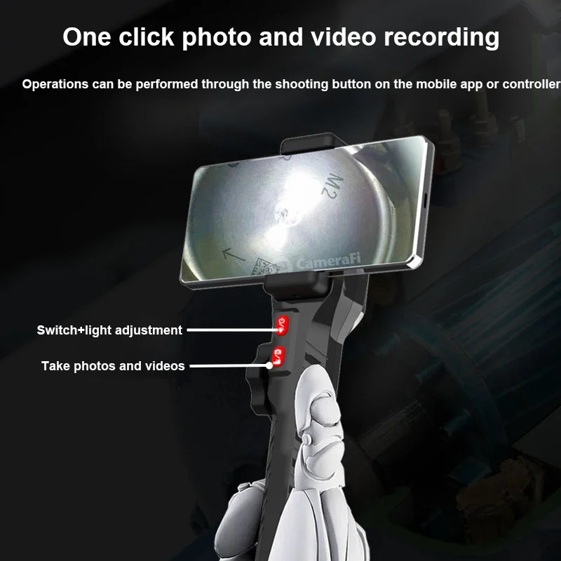 8.5/6.2/3.9mm single lens 1080P Endoscope 360° 2 ways Suitable for Automotive Diesel Engine Carbon Deposition Aviation Detection 5