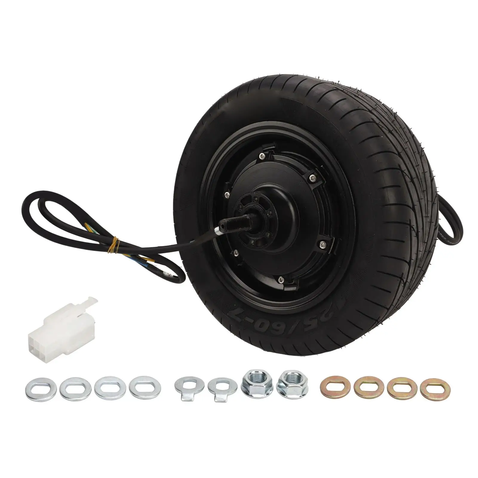 전기 스쿠터 허브 모터, 진공 타이어, 60V 120V, 3000-7000W, E-오토바이 브러시리스 DC 디스크 브레이크, 13