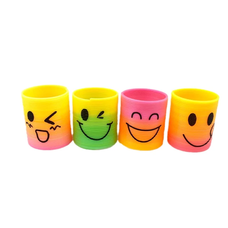 12 teile/satz Regenbogen Stapeln Musik Nostalgischen Puzzle Kunststoff Kleine Geschenk Frühling CircleMagic Regenbogen Kreis Für Jungen Mädchen Geschenk – Detail 1