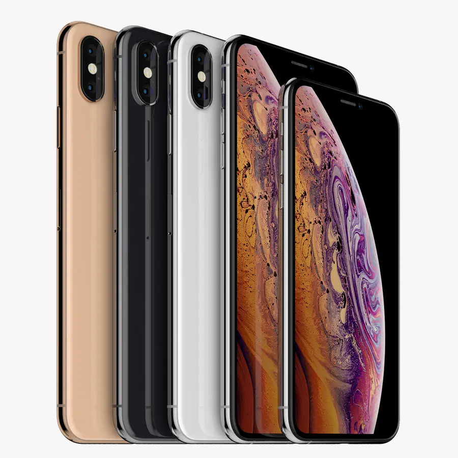 Original Apple iPhone XS Max 6.5 RAM 4GB ROM 64GB/256GB/512GB Smartphone  Hexa Core IOS A12 Bionic NFC LTE 4G Cell Phone - AliExpress