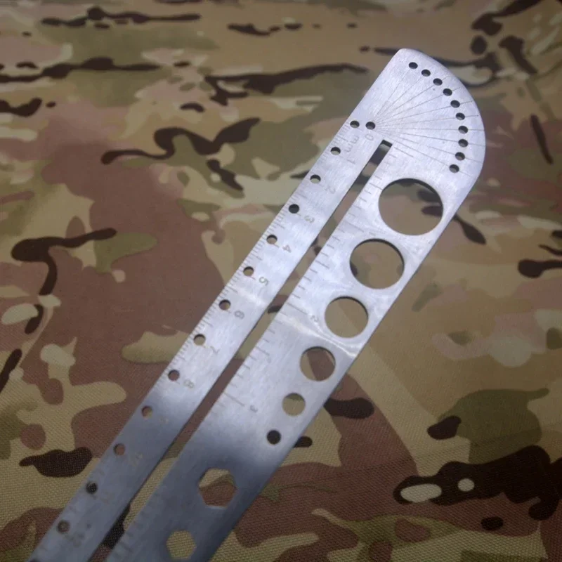 متعددة الوظائف الفولاذ المقاوم للصدأ زاوية حاكم أداة القياس Kawaii اللوازم المدرسية الفن الحرفية الهندسة أداة الرسم