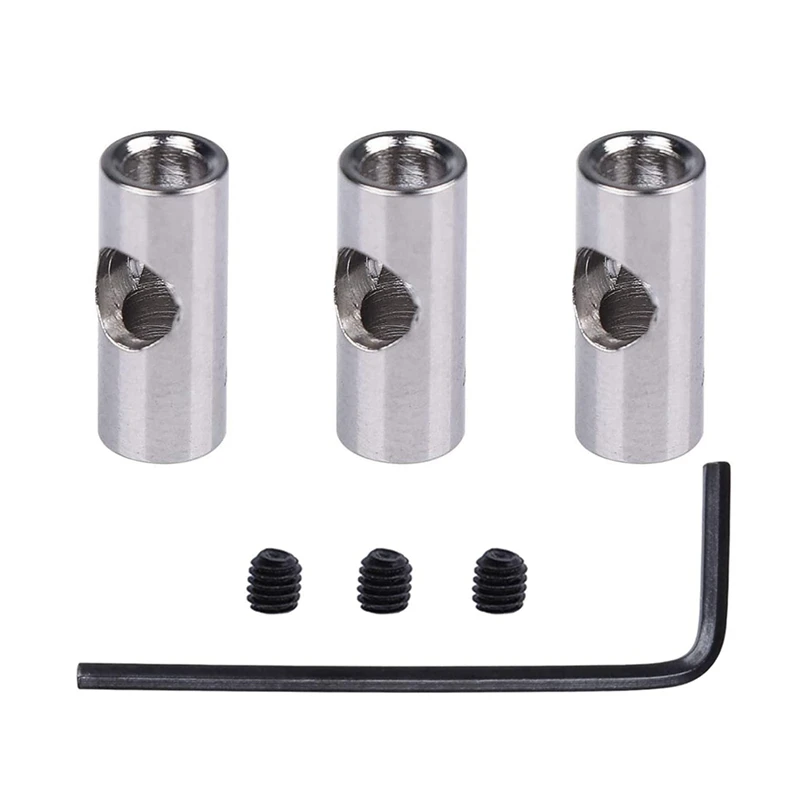 

6Pcs Motor Axle 3.17Mm To 5Mm Change Over Shaft Adapter Sleeve For RC Model Car Boat Plane 3650 550 540 Motor