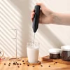 Electric Milk Frother 1PC Home Small Handheld Cordless Whisk Coffee Creamer Egg Milk Stirring Stick 1