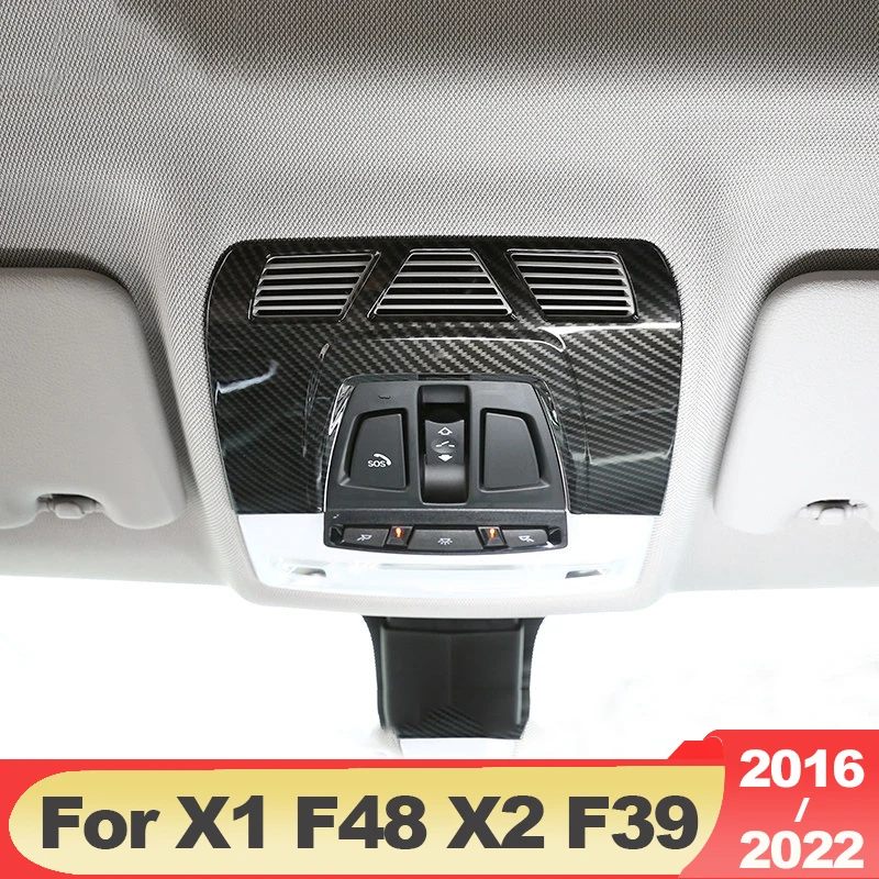 

Для BMW X1 F48 X2 F39 2016 2017 2018 2019 2020 2021 ABS Автомобильная передняя лампа для чтения заднего фонаря на крышу обшивка аксессуары