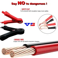12V Motorcycle Battery Charger 1500mA Waterproof Automatic Battery Charging Tool Maintainer for Car Motorcycle Trickle Charger - Image 4