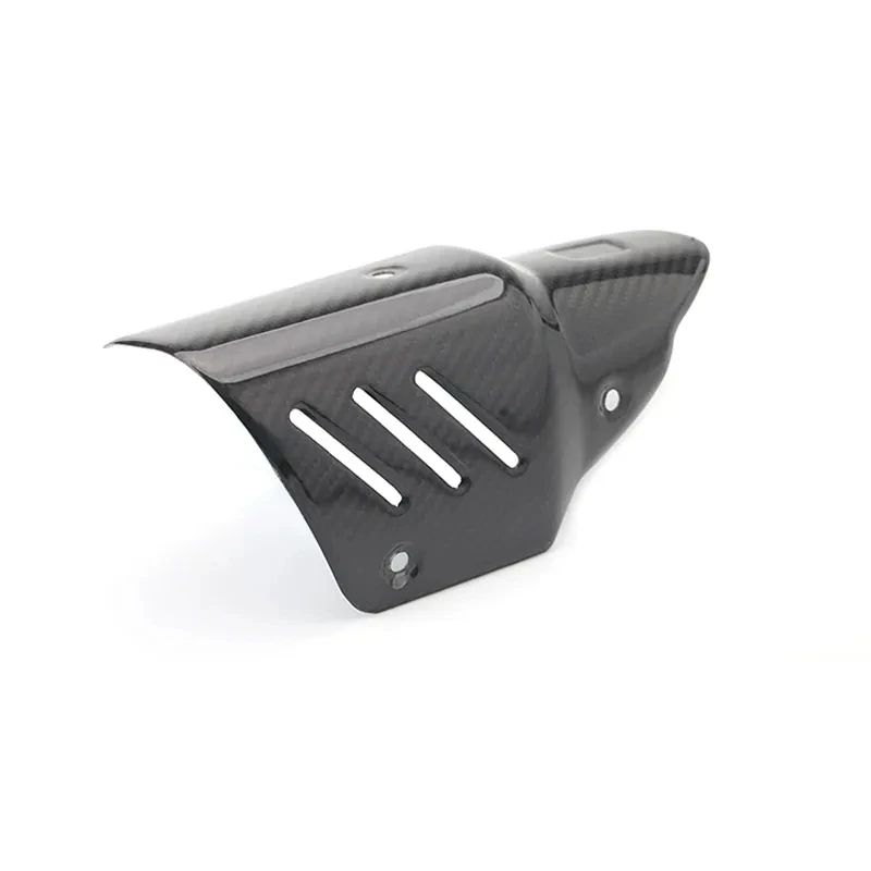 Universal Motorcycle Cover Exhaust Muffler Tube Escape Protection Guard Carbon Fiber Heat Shield Pipe Slip For Yamaha R1 R3 R6 - Image 4