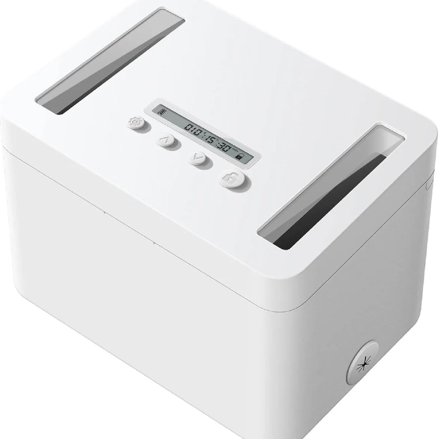 Timed Lock Box for Iphone Game device Ipad Tablet Self-Control Phone Lock Box Child LED Display desktop storage box storage drawer boxes desk lockers