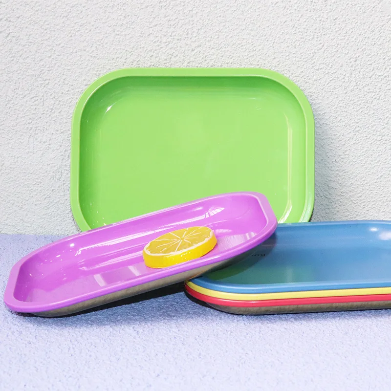Tobacco Rolling Tray 18*14cm tin metal tray for smoking accessories