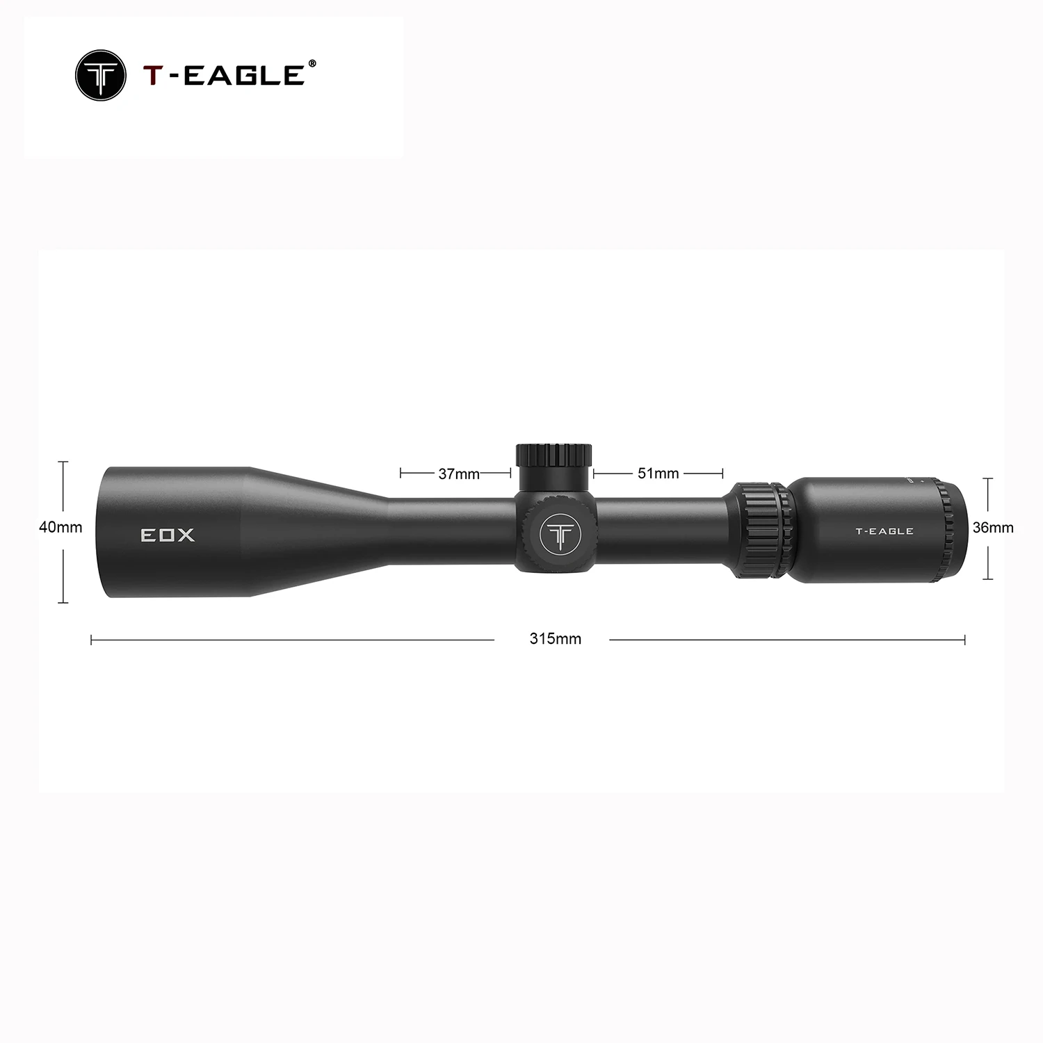 Description Picture 4 of itemT-EAGLE Optics EOX 3-9X40IR Tactical RiflesScope Air Gun Rifle Scopes Hunting Spotting Collimator Optical Airsoft Sight