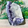 Crystal Natural Cluster Amethyst Free Form Specimen Stone Quartz  Mineral Gemstones Minerals Spiritual Ornaments Home Decoration 2