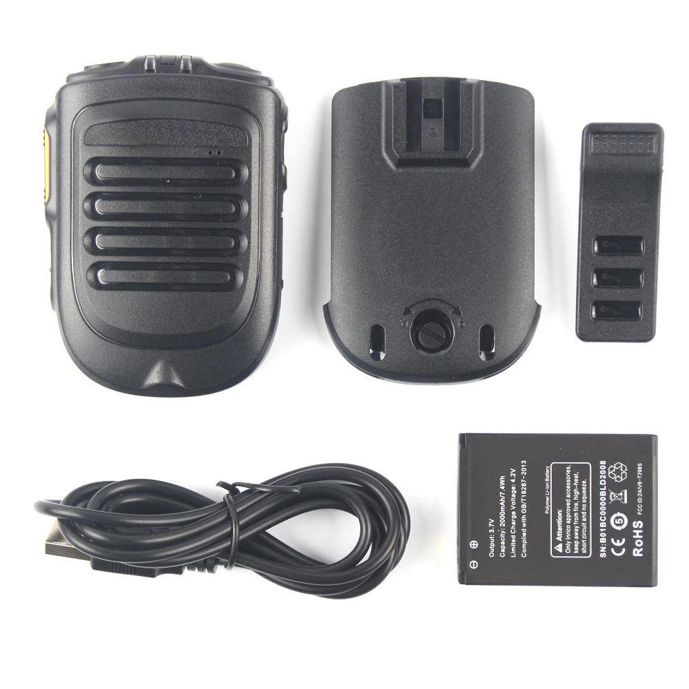 

BT4.2 version wireless PTT Microphone for F22 4G-W2PLUS T320 3G/4G Radio REALPTT ZELLO support Wireless Handheld Microphone