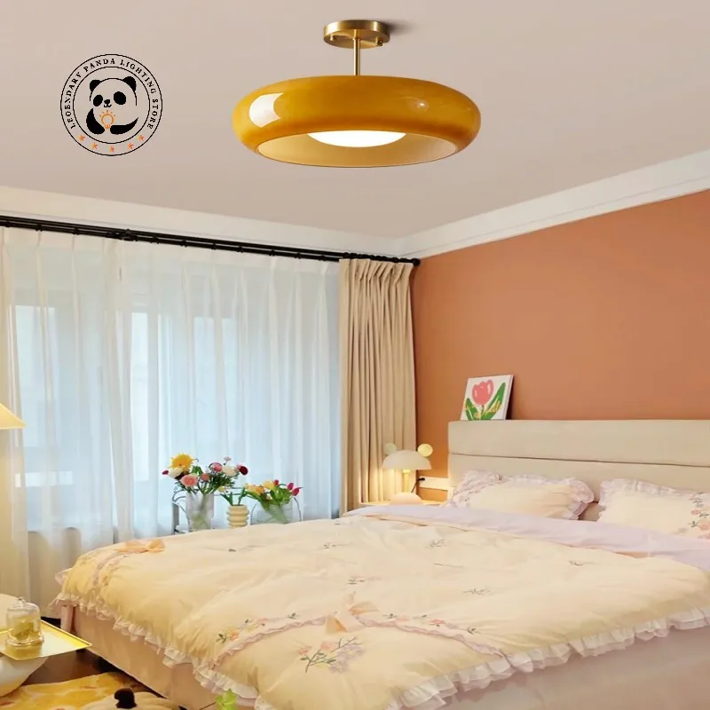 

Luxury Design Living Room Brass Chandelier Glass Lampshade Modern Minimalist Bedroom Restaurant Decoration Home Ceiling Light