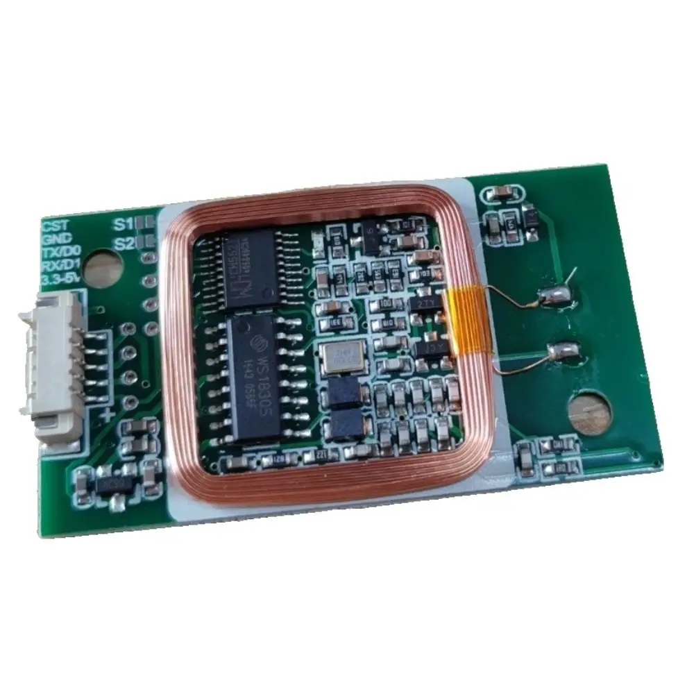 IC+ID RFID 리더 모듈 이중 주파수 3.3V/5V 무선 리더 125kHZ/13.56MHZ WIEGAND,UART IC 카드 리더