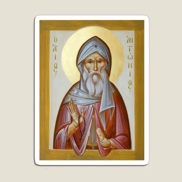

St Anthony The Great Magnet Home Toy Colorful Holder Refrigerator Magnetic Kids Cute Stickers Children Decor