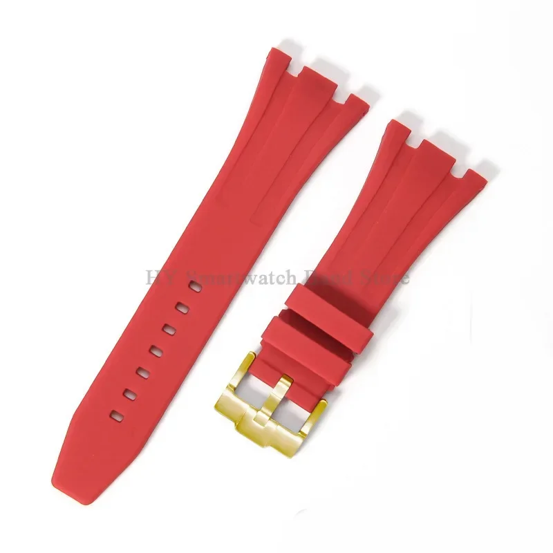 Rubber Waterproof Wristband with Metal Buckle