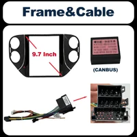 Autoradio Android 16 pour Volkswagen Tiguan 1 NF 2007-2016, GPS vertical, multimédia, navigation automobile, Carplay, GPS, nouveau BT, tactile, DSP 2