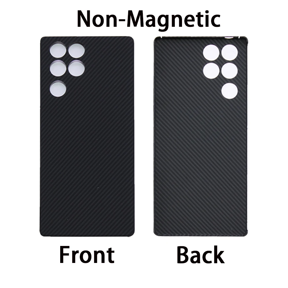Ultra-Thin Carbon Fiber Phone Case - Lightweight Aramid Fiber Protective Cover