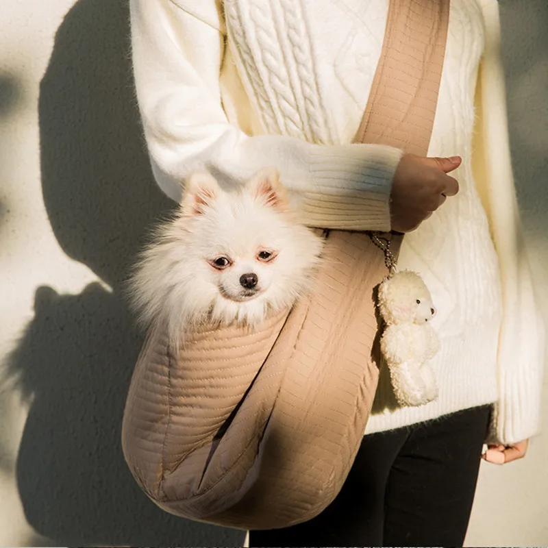 Outdoor Puppy Carrier Bag Carrier Bag Cat Bags Out Crossbody Shoulder Portable Cat Dog Sling Pet Carrying Suppli pet carrier bag pet carrying bag