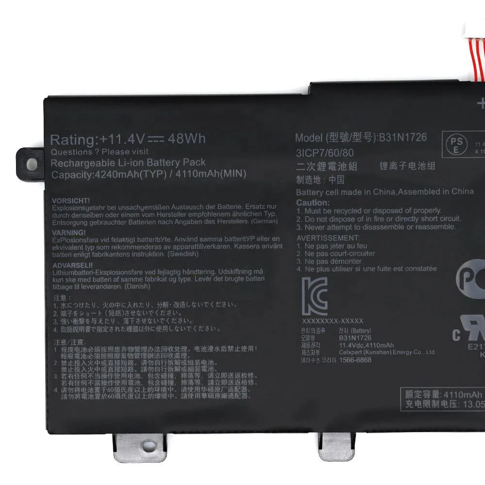 ASUS - 美品　使用頻度小　ASUS G512LI 純正バッテリー Laptop Battery for ASUS ROG Strix G15 G512 G512LI G531 G531G