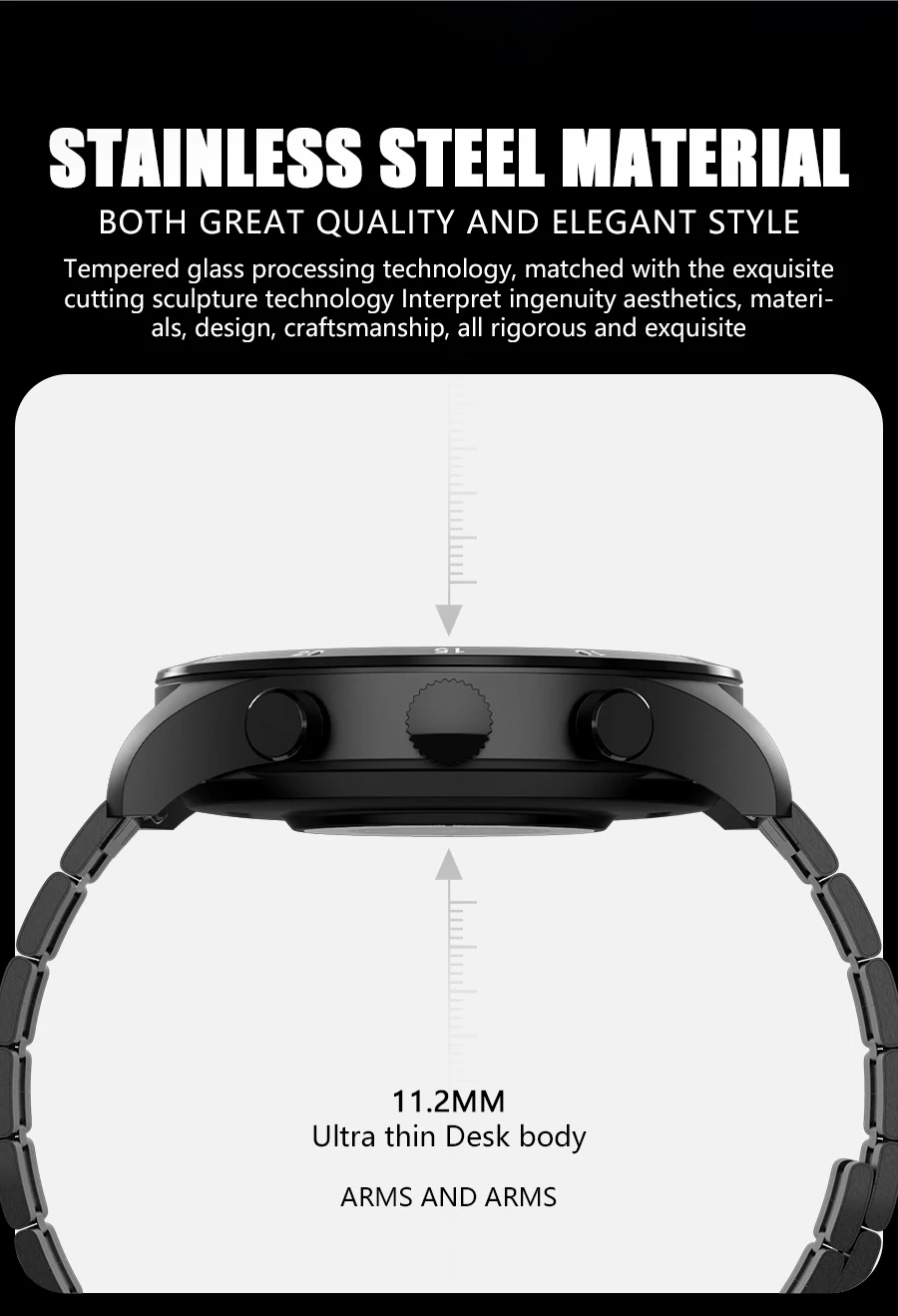 2022 Smart Watch Men Bluetooth Call Custom Dial Full Touch Screen Waterproof Smartwatch Sport Fitness Tracker Watch For Men