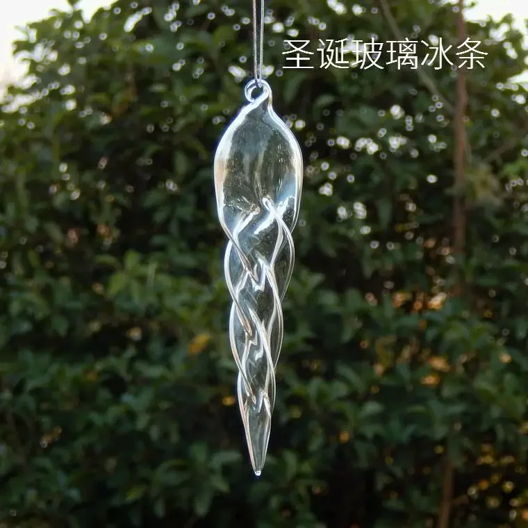 

Украшения для рождественской елки, стеклянные ледяные решетки, торговые центры для окон, свадебные стеклянные украшения, подвески