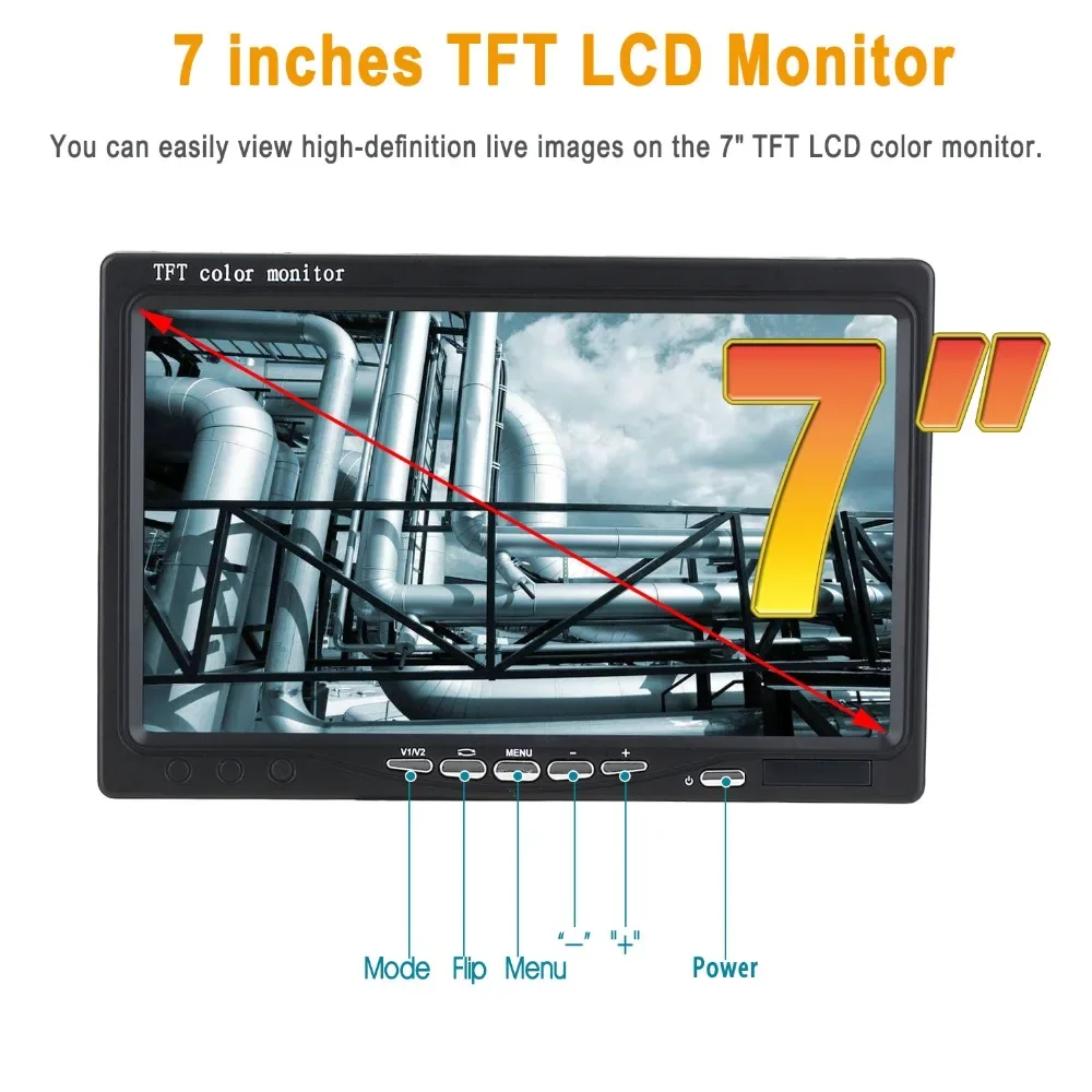 SYANSPAN 7/9 Inch Screen or Display or HD 1080P of the Pipe Inspection Camera and Endoscope Monitor Aparts and Accessories 2