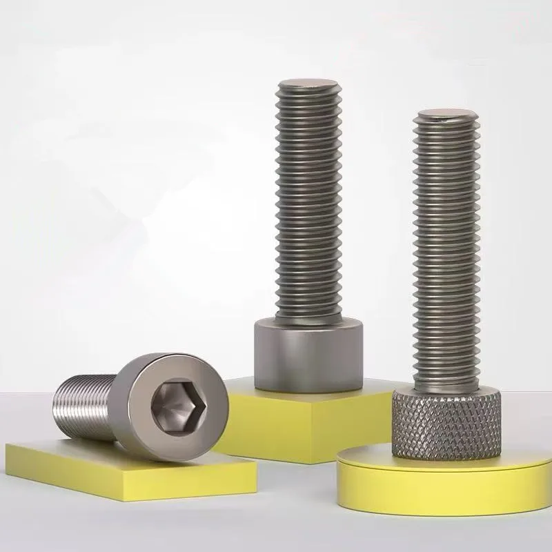 DIN912 TA2 Titanium Cylindrical Hexagon Hex Socket Head Cap Allen Bolt Screw