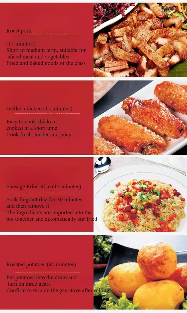 Description Picture 3 of item360Â° Intelligent Rotating Outdoor And Home Cooking Machine  Cooking Machine Fried Rice  Fried Noodle Machine