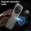 Retro Magnetic Suede Leather Case For Xiaomi Poco C75 PocoC75 Shockproof Matte Silicone Soft Case Cover 3