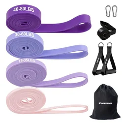 Deluxe Heavy - Duty Elastic Fitness Resistance Band for Intense Pilates and Sculpting Workouts (10pcs)