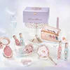 Flower Knows Strawberry Rococo All-In One Gift Set Makeup Kit Full Professional Eyeshadow Blush Powder Lip Cream 10 Pcs Set 1