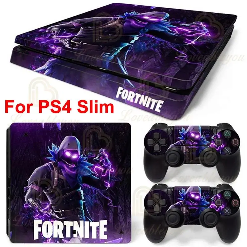 FORTNITE Skin Sticker For SONY PlayStation 4 PS4 Controller Game Accessories Anti-slip Protection Decal for ps4 Console Joystick