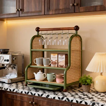 Café Corner Countertop Organizer