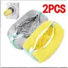 Cotton Shoe Laundry Bags, Anti-Deformation Washing Machine Bags for Shoes/Clothes, Fluffy Lint, Reusable Mesh Organizer 1