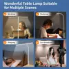 Desk Lamp, 3 Colors Stepless Dimming LED Desk Lamps for Home Office Adjustable Memory Desk Light with Clamp Touch Control 2