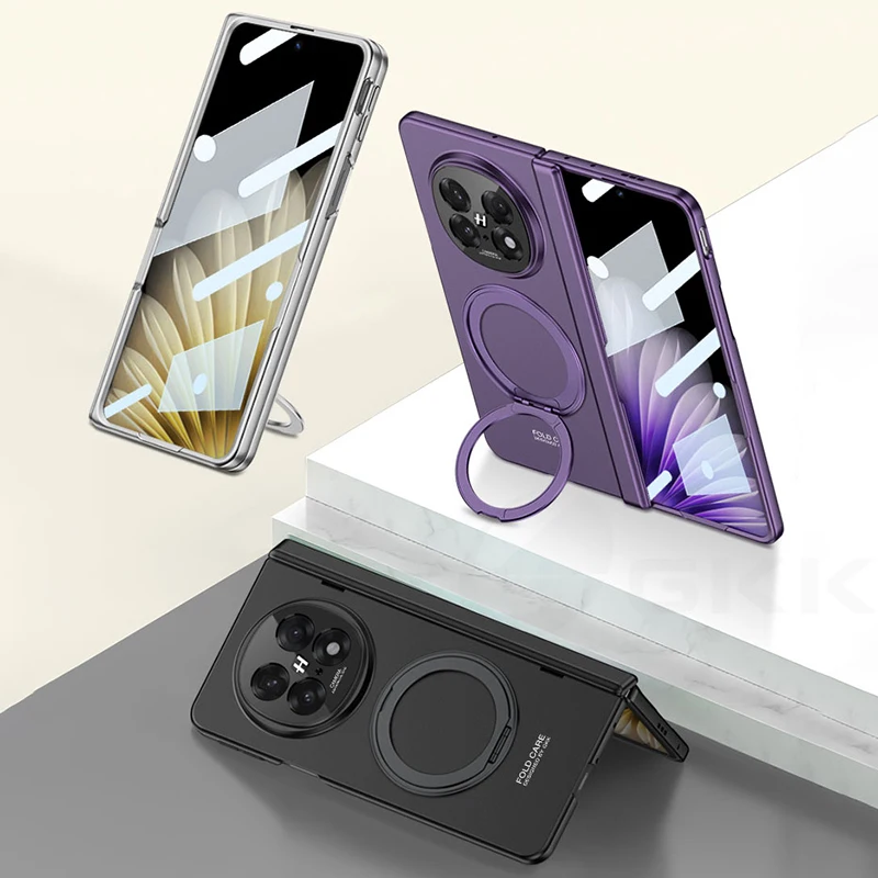 Magnetic Hinge 360 All-included Case for Oppo Find N5 Outer Screen Glass Magneti