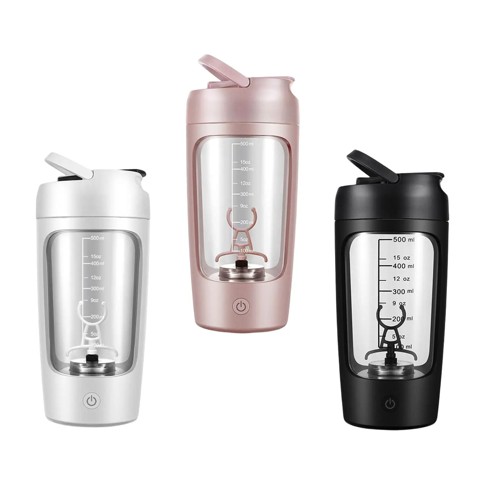 Portable Electric Protein Shaker Bottle USB Rechargeable 650ml for Fitness Workout self stirring shaker cup protein shaker cup protein bottle shaker bottle electric stirring cup