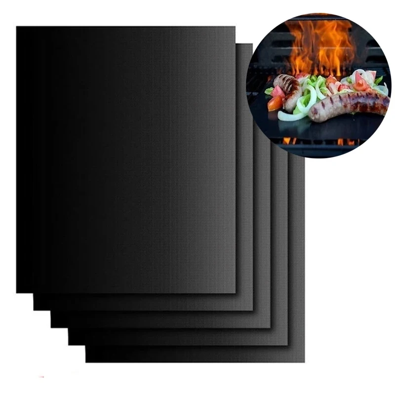 BBQ Grill Mat Non-stick Pad Reusable 1Pc